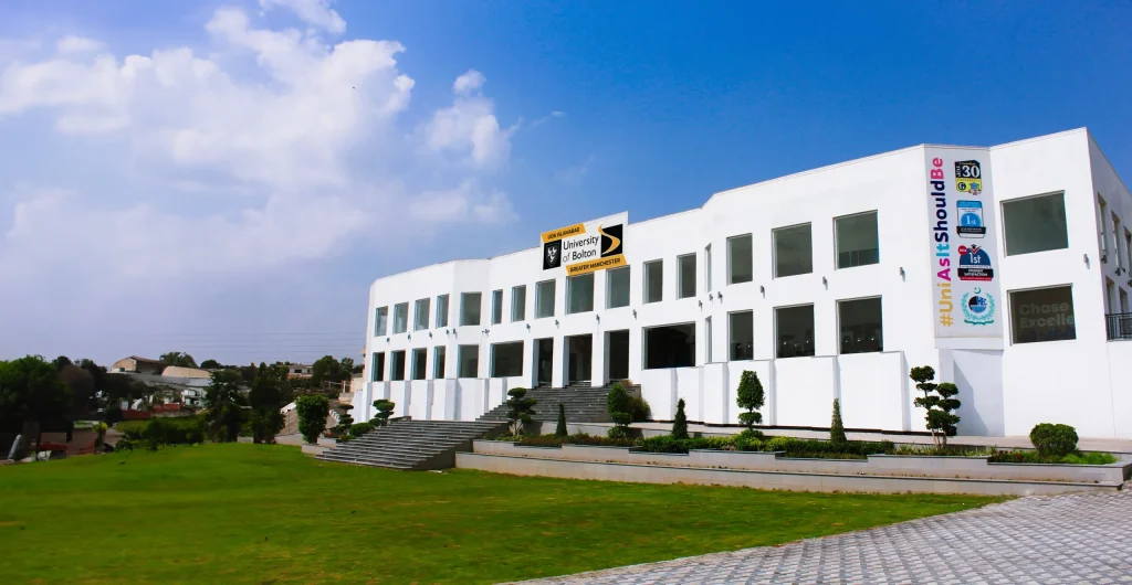 University of Greater Manchester Islamabad – A Comprehensive Guide university of bolton islamabad campus buildihng scaled